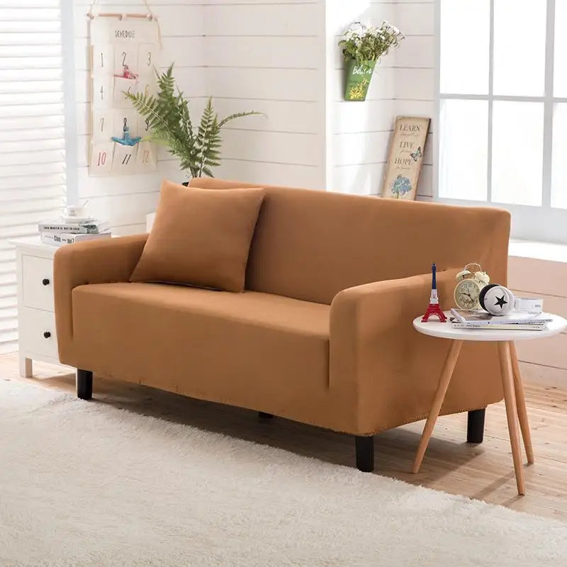 Simple Knitted Elastic Full Cover Combination Sofa Cover Guangfei Changaofa Cuion Pure Color Cloth Art Home Dustproof